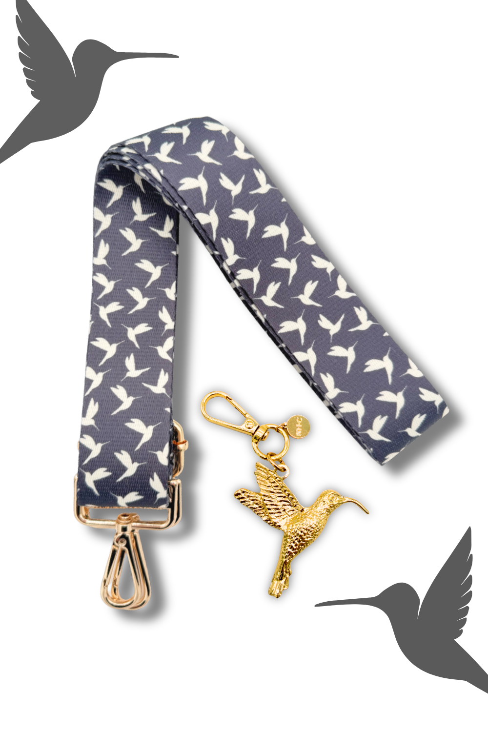 Hummingbird Strap+Charm Bundle