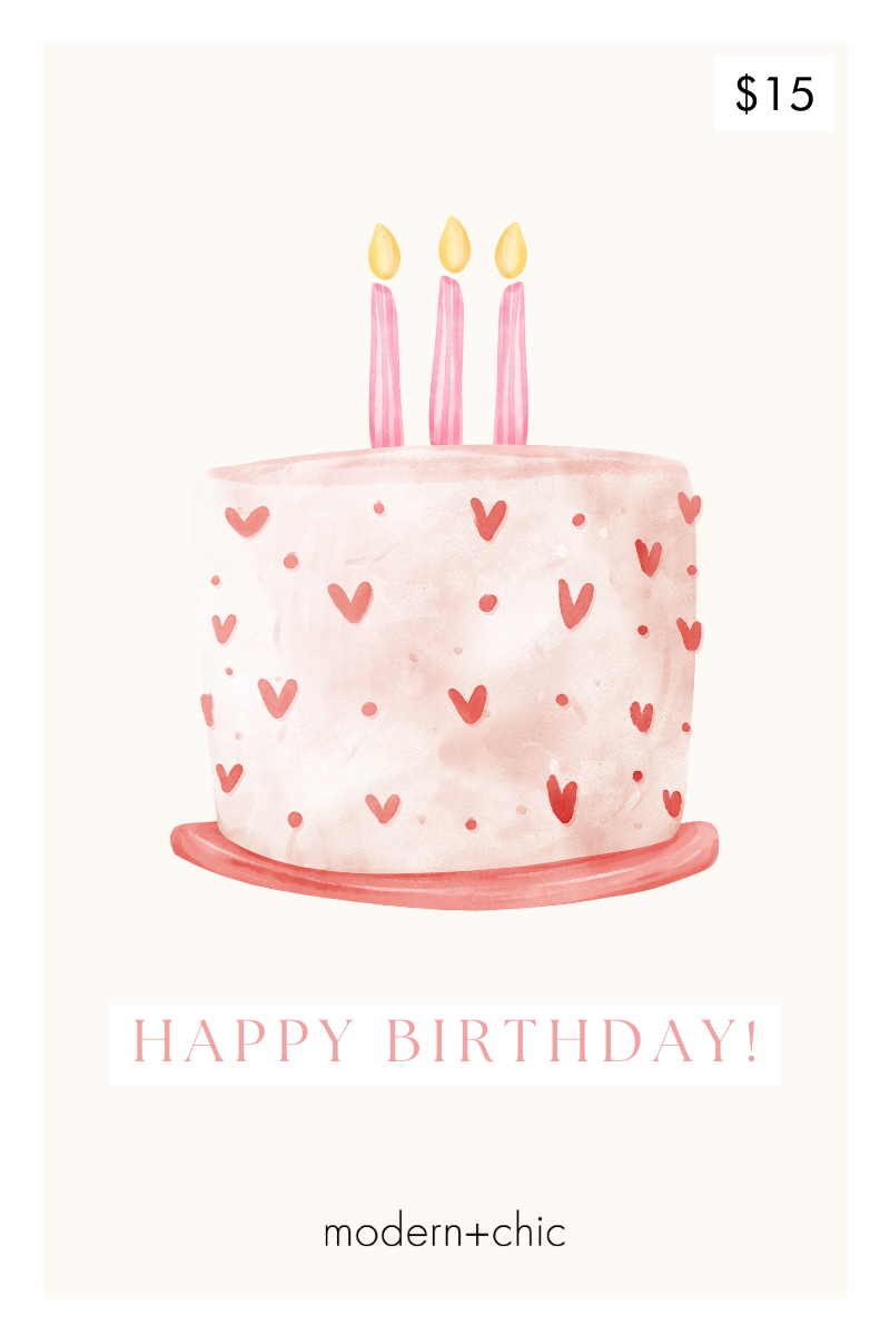 Birthday eGift Card
