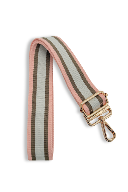 Evie Striped Adjustable Bag Strap