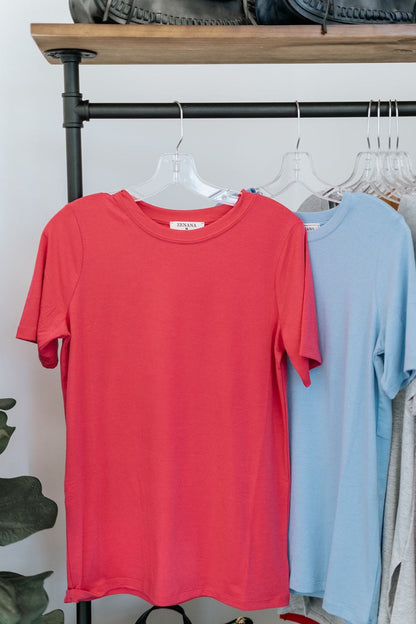 Stephanie Basic Tee - Final Sale