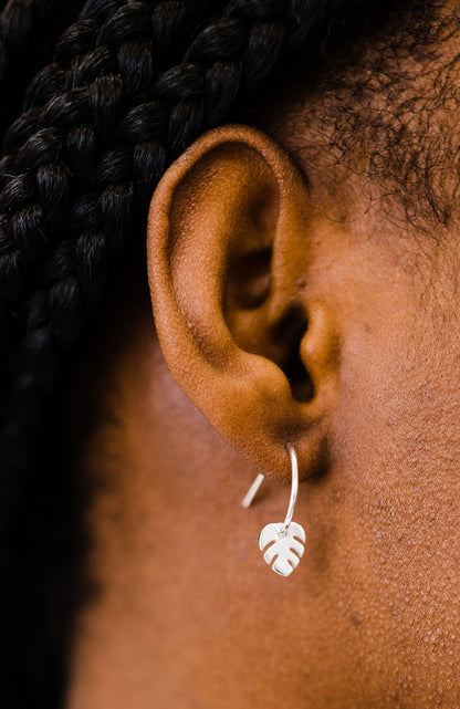 Kailiani Leaf Hoops