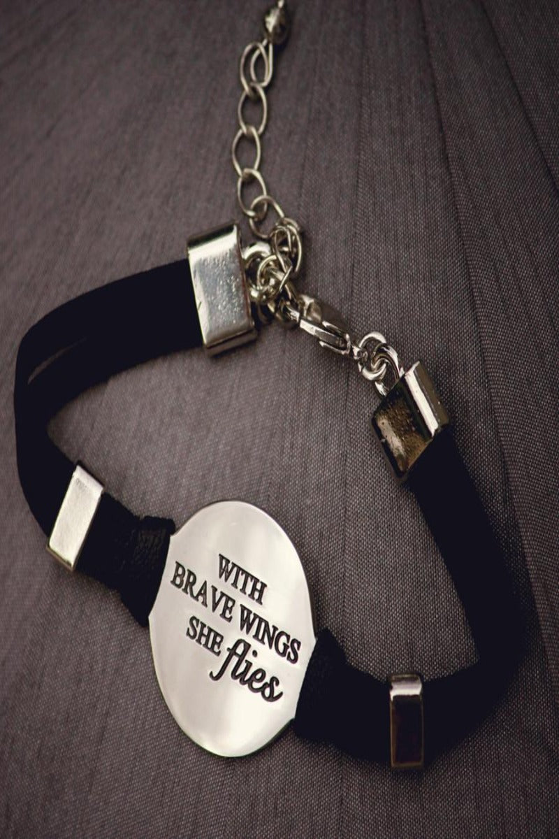 Be Inspired- Inspirational Stamped Steel Bracelets - Final Sale